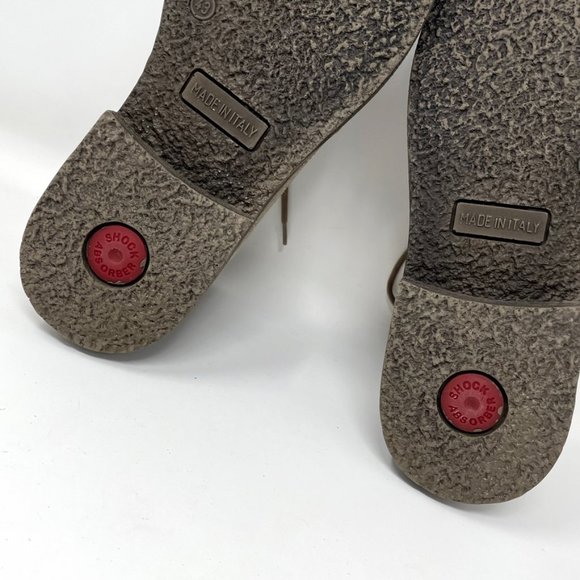 1901 Tan and Gray Chukka Boots Suede Ankle Design - Picture 12 of 12